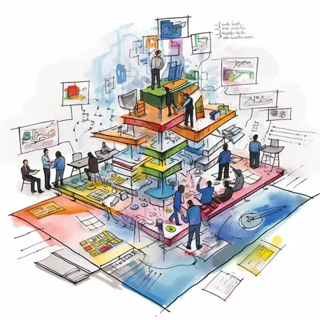 Platform Engineering - Office sketch